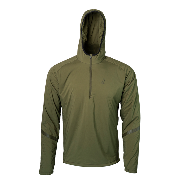 men's active mid layer hoodie front view