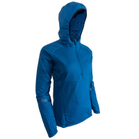 Angled front view of women's Ventus Active hoodie
