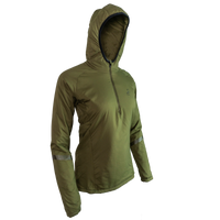 Angled front view of women's Ventus Active hoodie