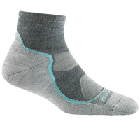Women's Darn Tough Light Hiker 1/4 Lightweight Hiking Socks
